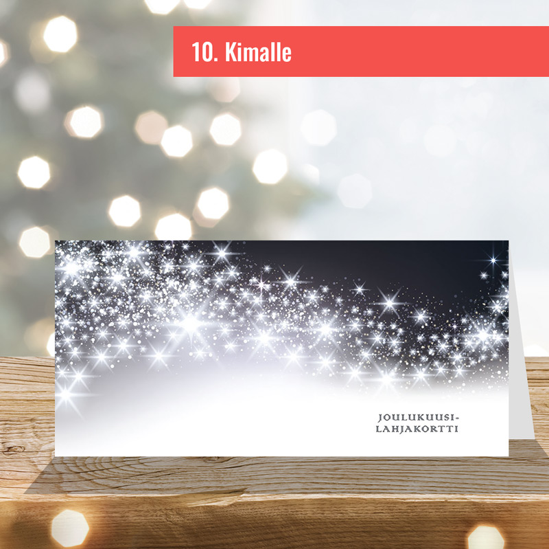 Joulukuusilahjakortti, kartonkinen - Image 11