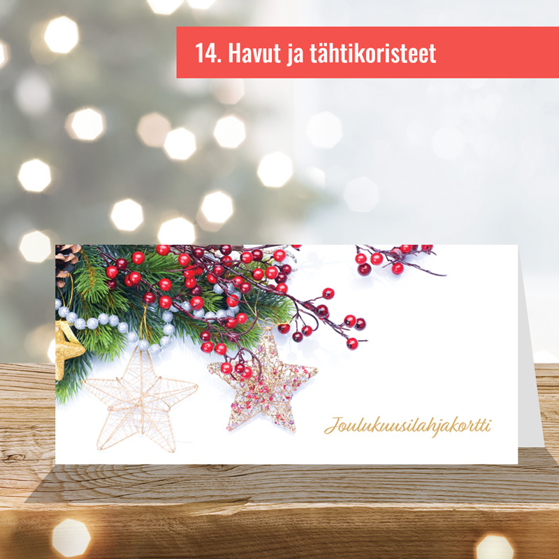 Joulukuusilahjakortti, kartonkinen - Image 15