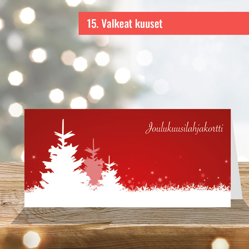 Joulukuusilahjakortti, kartonkinen - Image 16