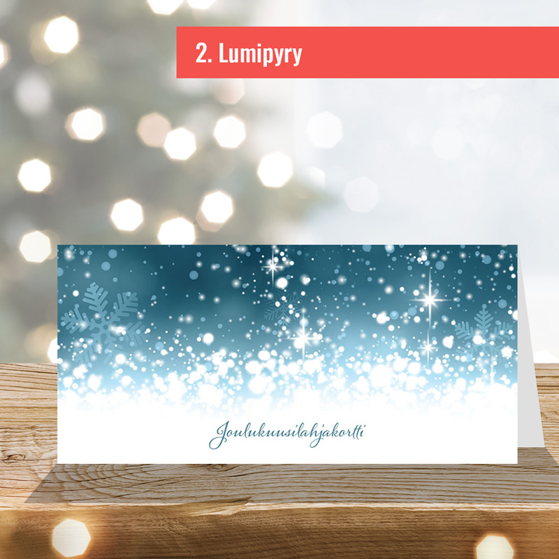 Joulukuusilahjakortti, kartonkinen - Image 3