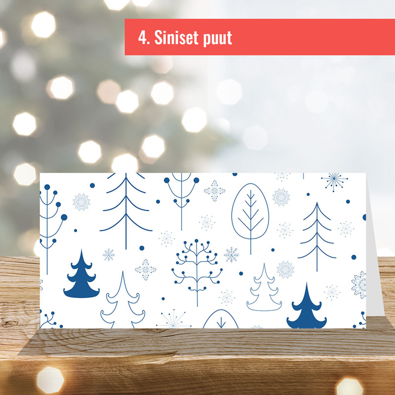 Joulukuusilahjakortti, kartonkinen - Image 5