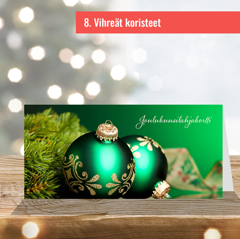 Joulukuusilahjakortti, kartonkinen - Image 9