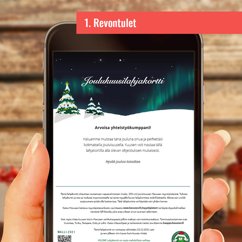 Joulukuusilahjakortti, digitaalinen - Image 2