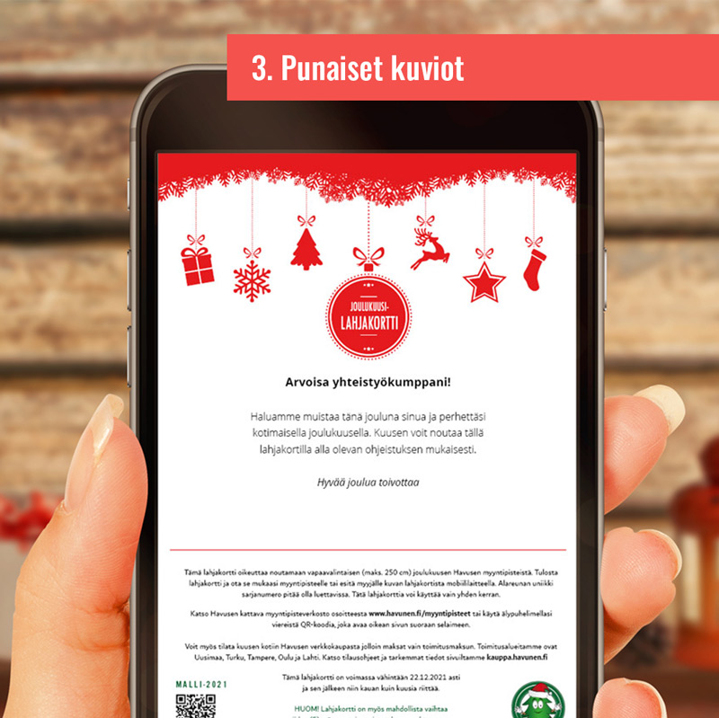 Joulukuusilahjakortti, digitaalinen - Image 4