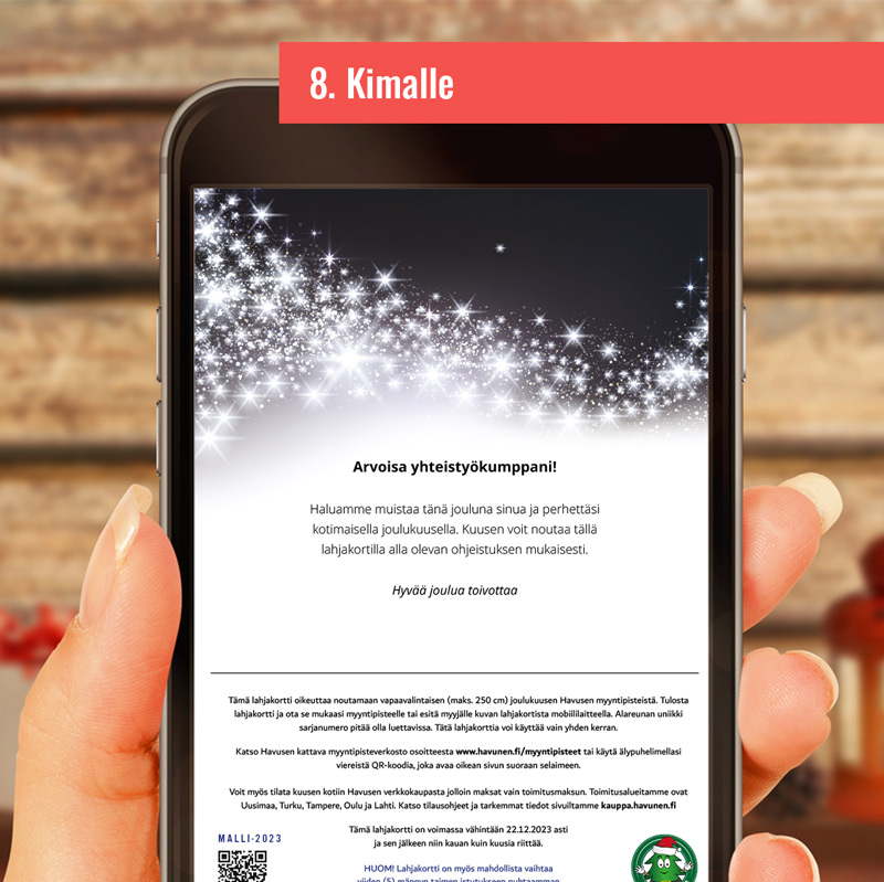 Joulukuusilahjakortti, digitaalinen - Image 9